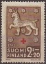 Finland 1941 Coat Of Arms 2+20 P Multicolor Scott B55